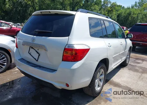 2009 Toyota Highlander z USA, uszkodzony, nr VIN JTEDA41A092006214